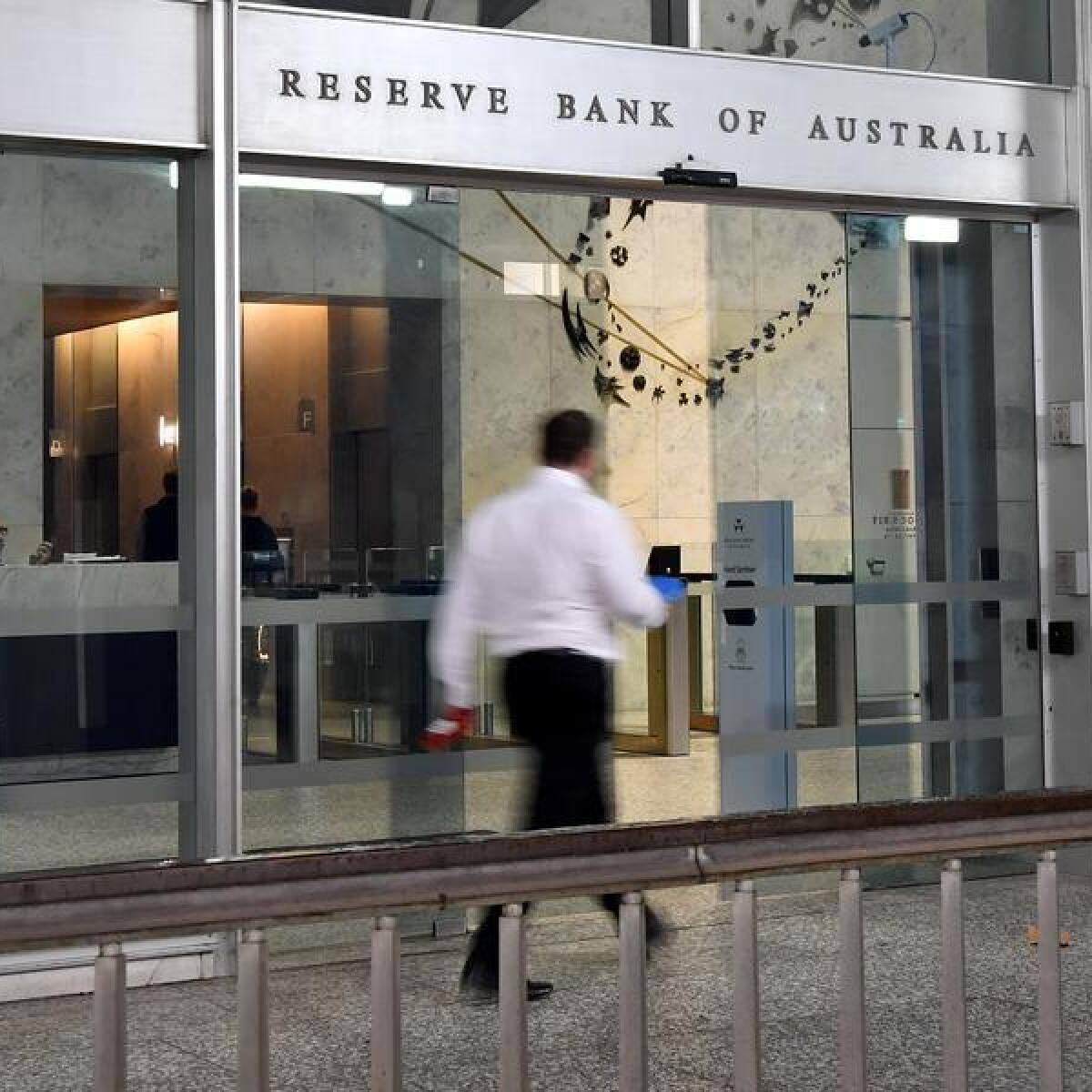 A file photo of the RBA building 