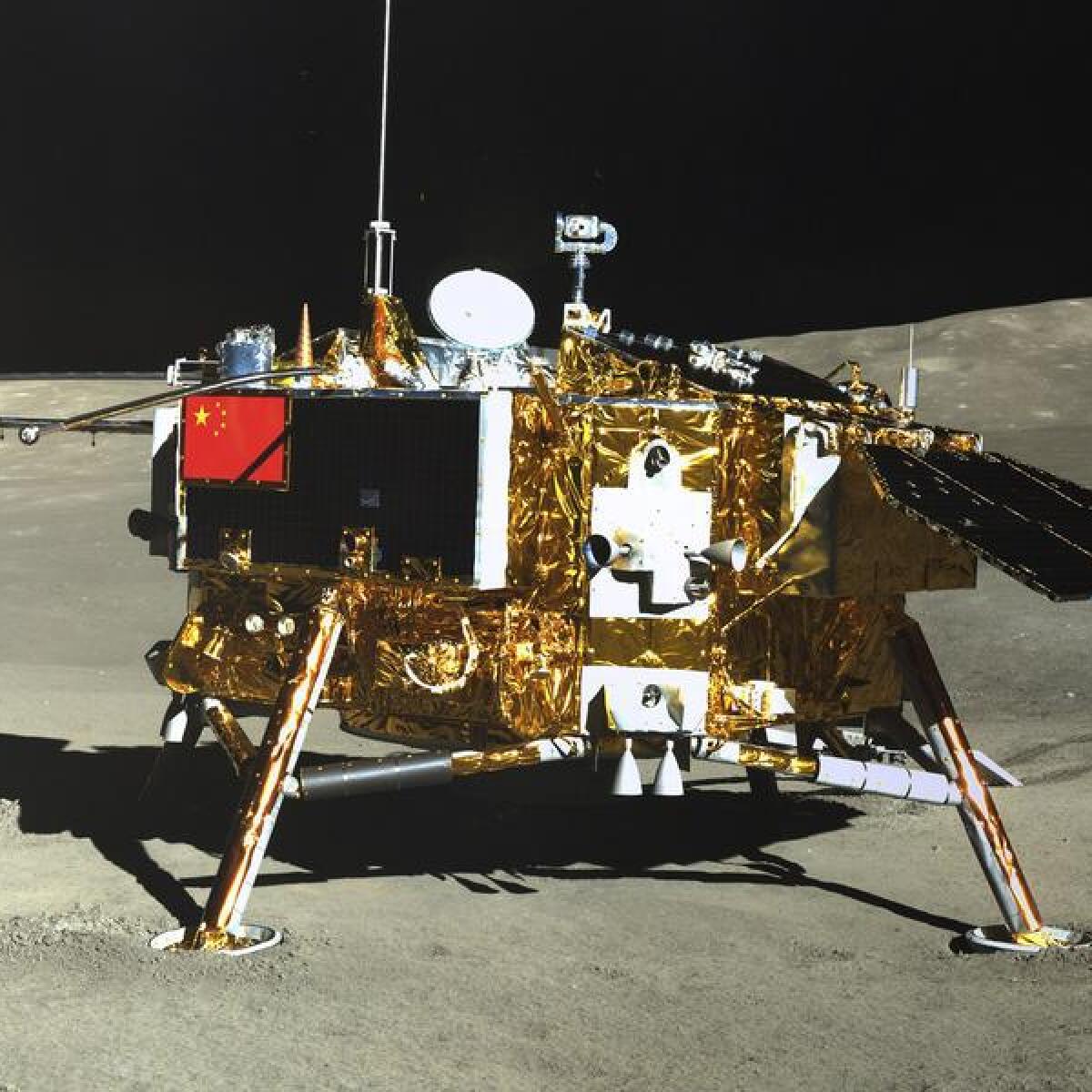 A file photo of the Chang'e-4 lunar probe 