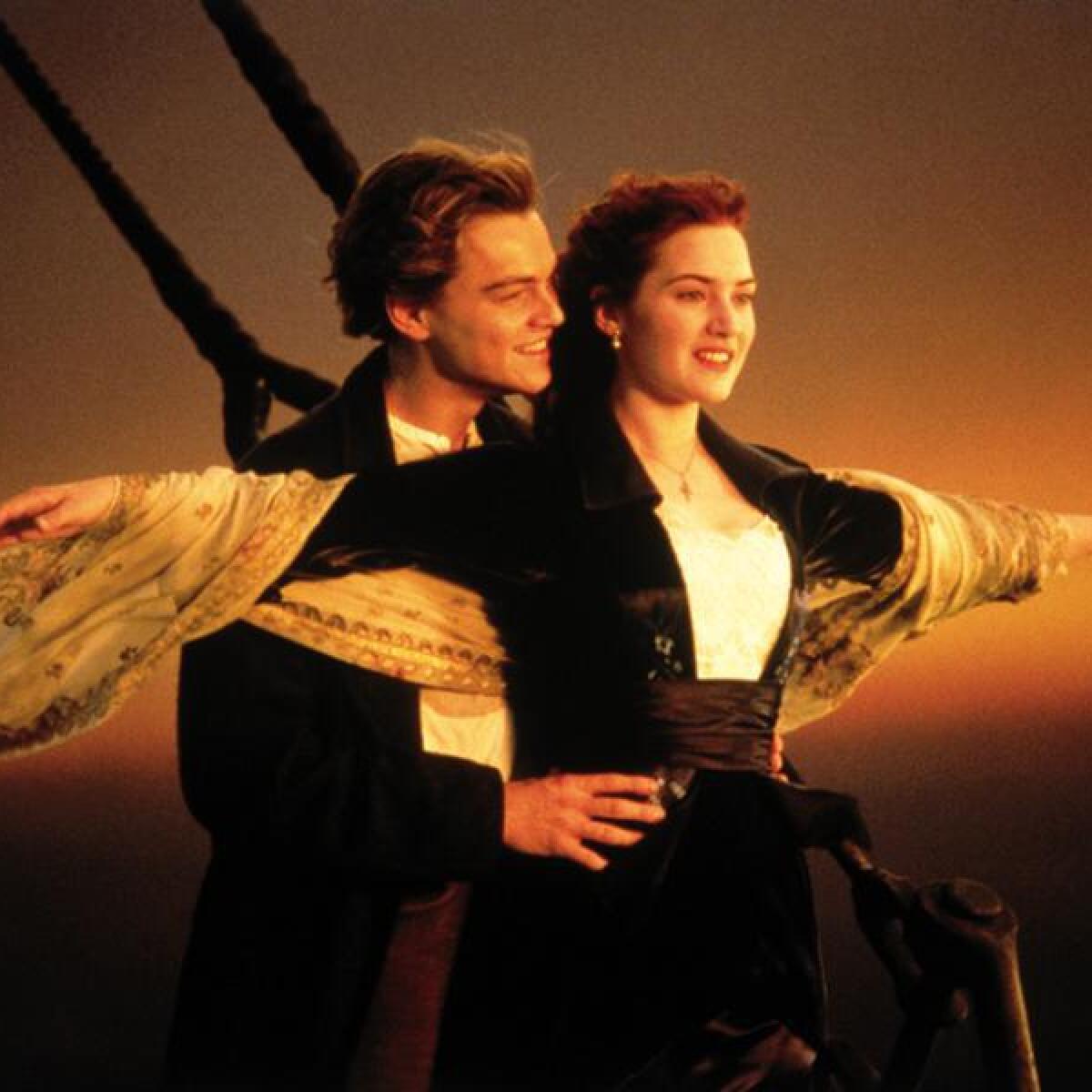 Image from the film Titanic