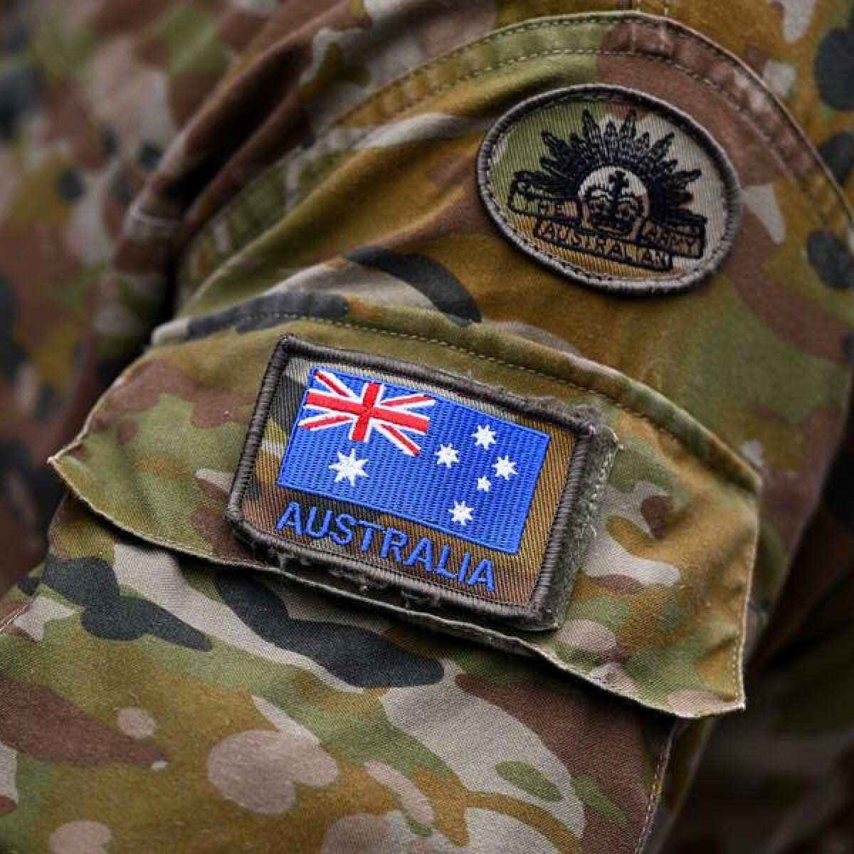 A file photo showing the ADF uniform 
