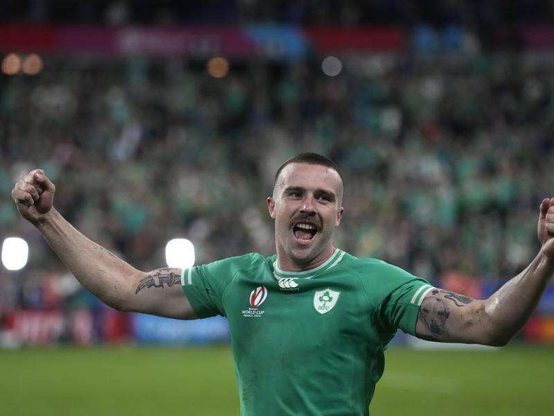 Aussie Hansen's try double for Ireland, Wallabies next