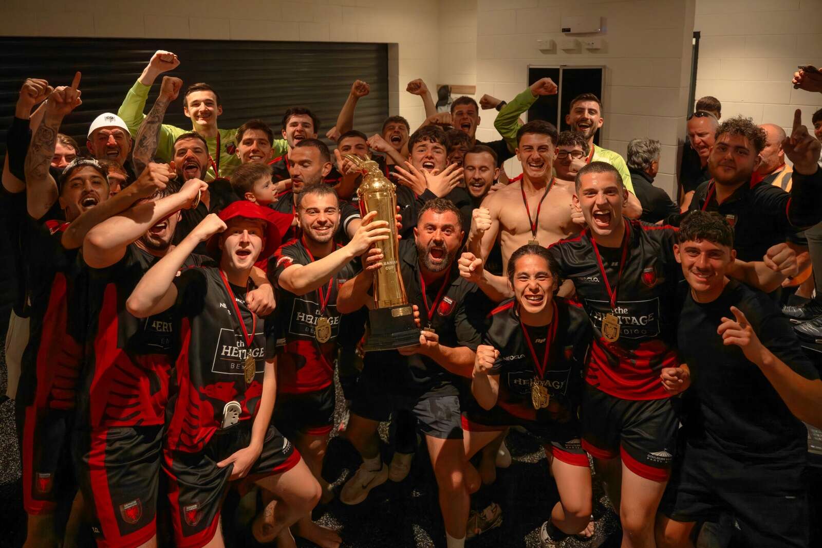 Shepparton Albanian Eagles defy the odds to take out maiden Albanian Cup