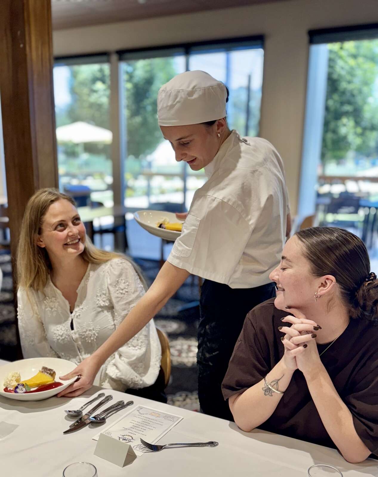 Students cook up a storm for special guests