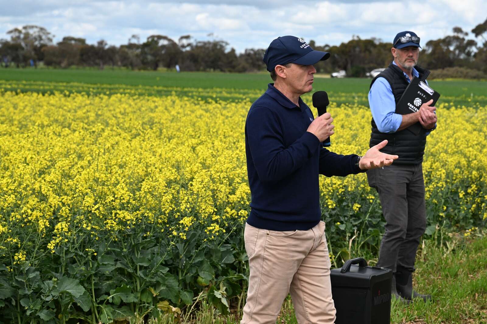New technology at Halbury Field Day