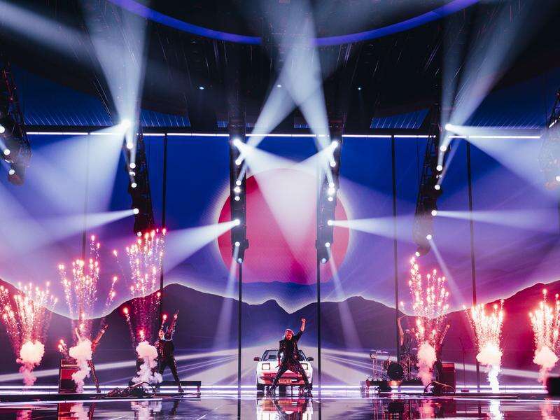 Rock Voyager din Perth se simte „în plus” la Eurovision