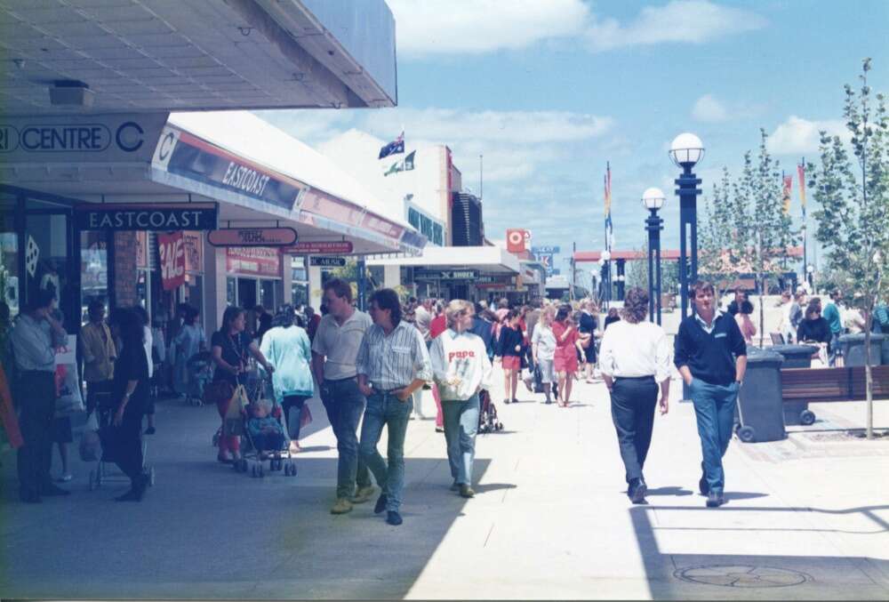 First bush market boomed