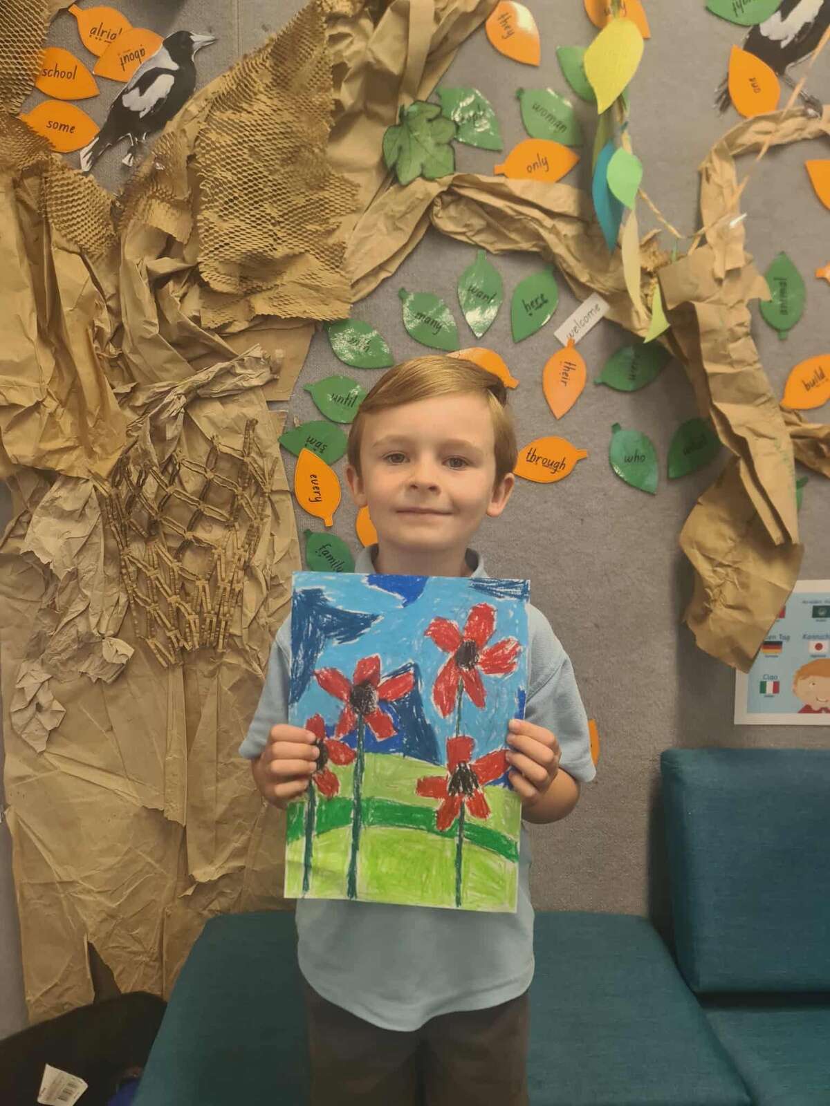 Angus’ art raises $500 for charity