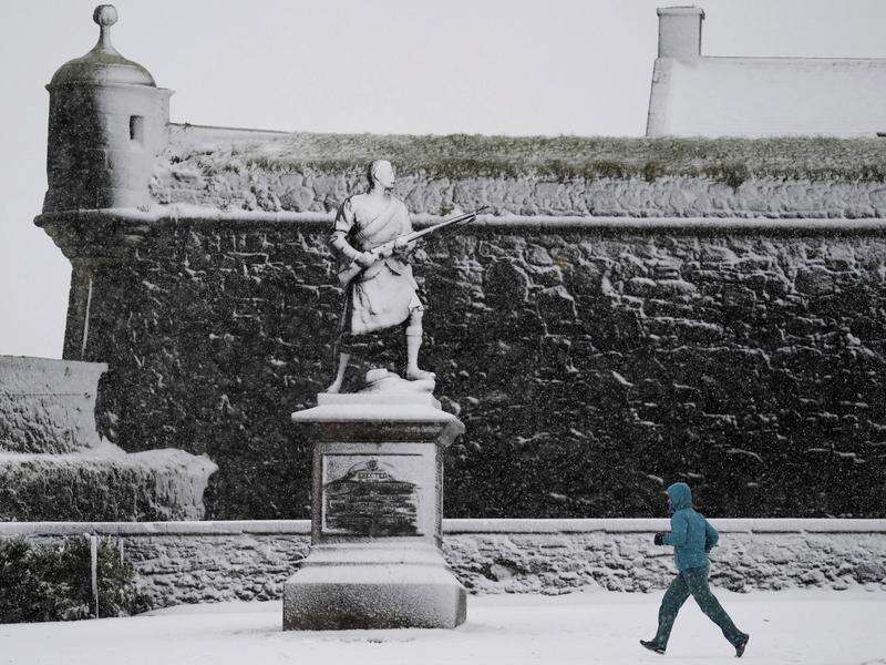 Storm disrupts travel and cuts power in UK, Ireland