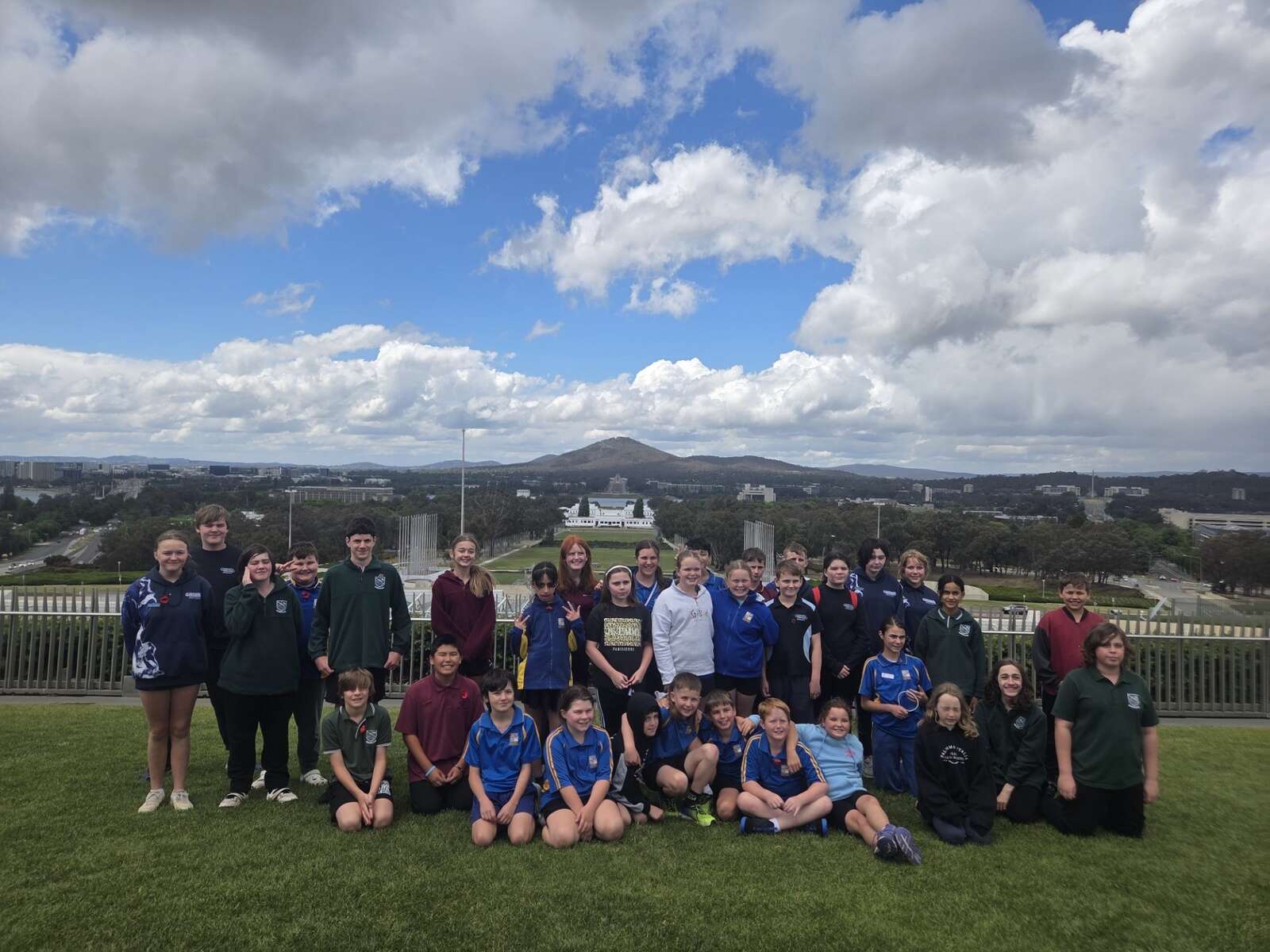 Students' ‘once in a lifetime’ journey to Canberra's national stage