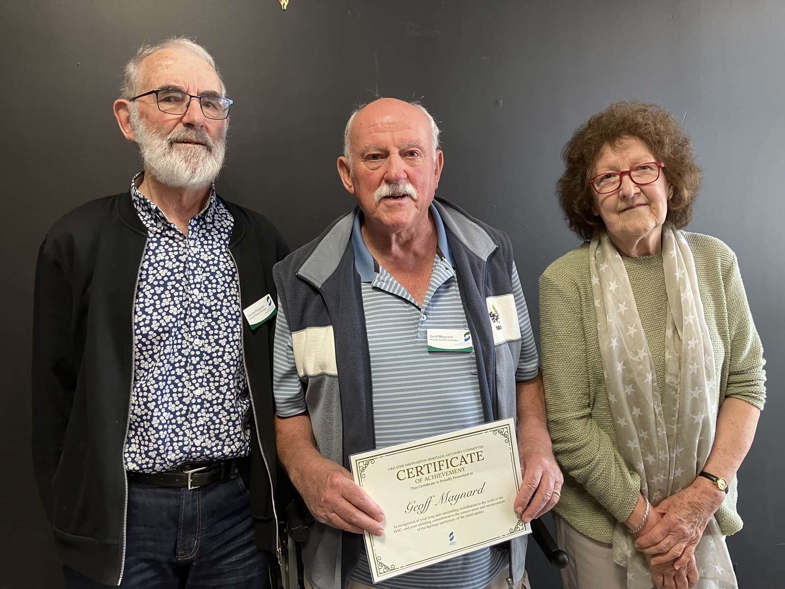 Geoff makes history as he retires