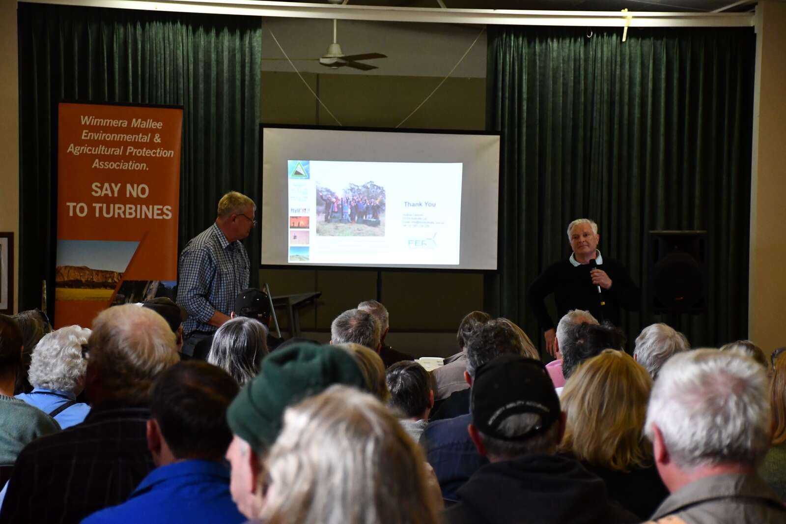 Locals unite over wind farm concerns