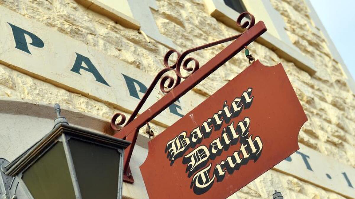 Barrier Daily Truth newspaper closure