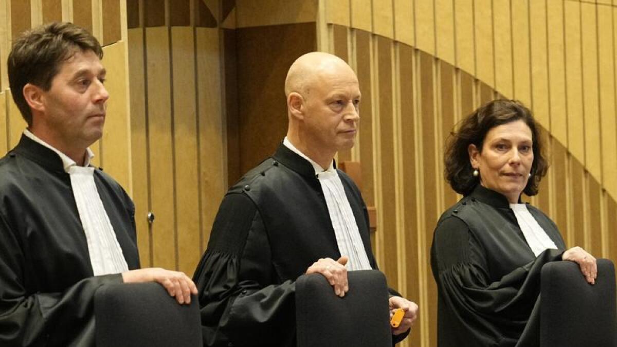 Judges in the Dutch court