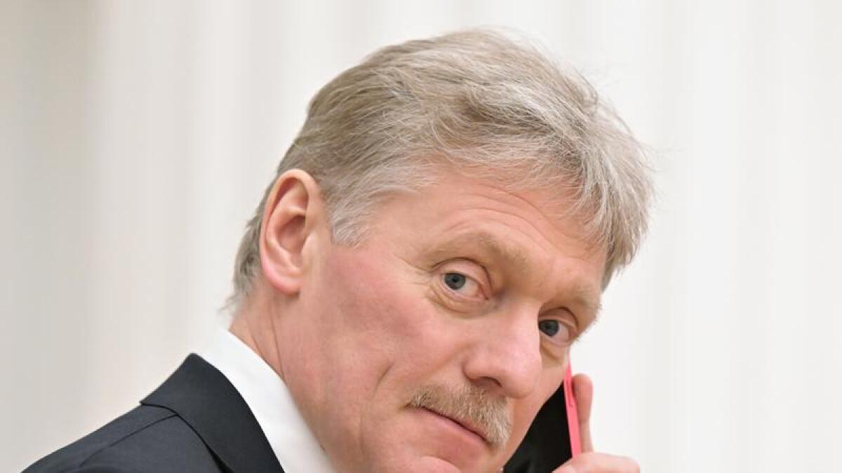 Kremlin spokesman Dmitry Peskov.