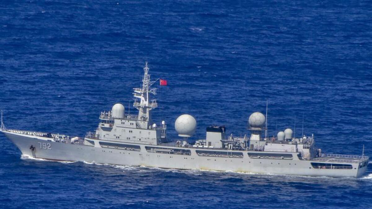 File copy of Chinese warship