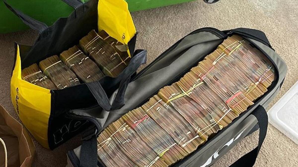 Police seize more than $2 million in cash and cryptocurrency