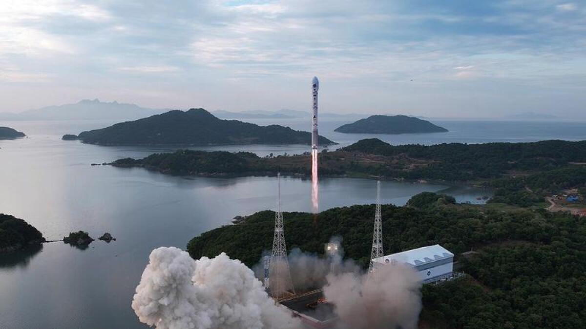 North Korean satellite rocket launch