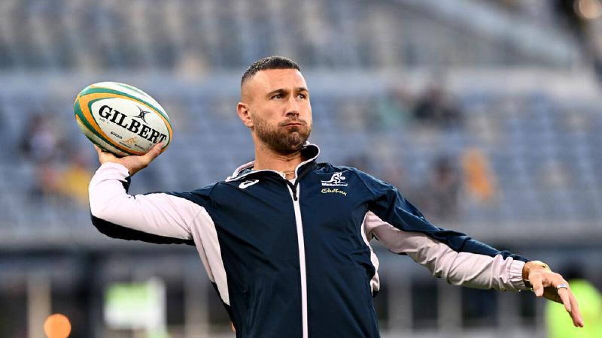 Quade Cooper will miss the Wallabies' Test against England.