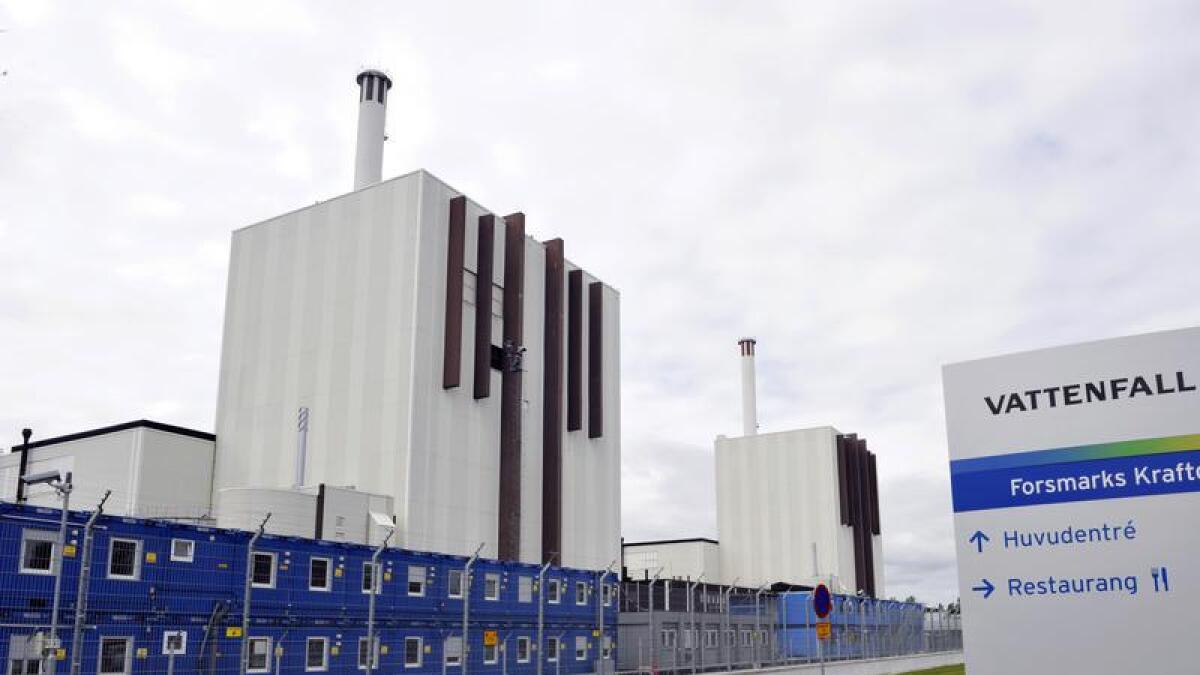 Forsmark nuclear plant in Sweden
