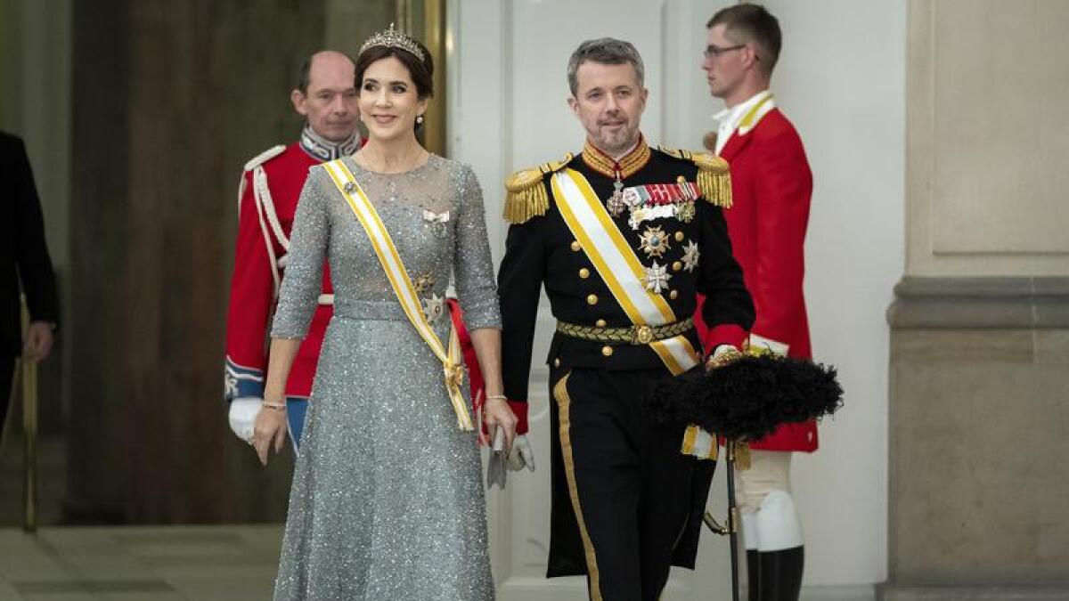 Denmark's Princess Mary and Prince Frederik.