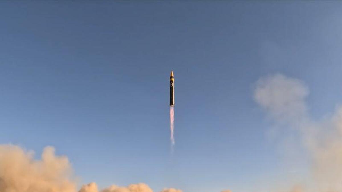 Iran claims successful ballistic missile launch
