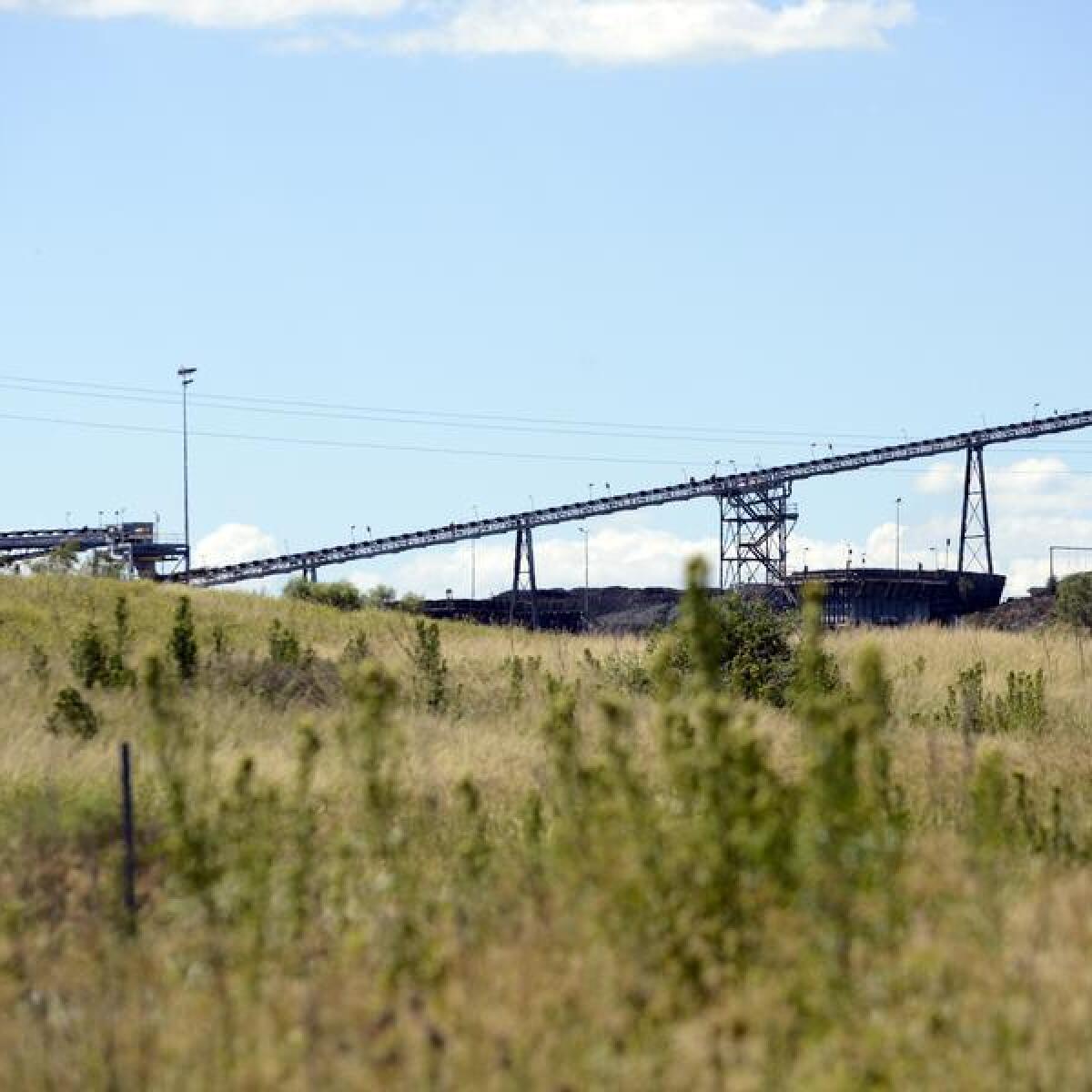 The New Acland coalmine in northwest Toowoomba.