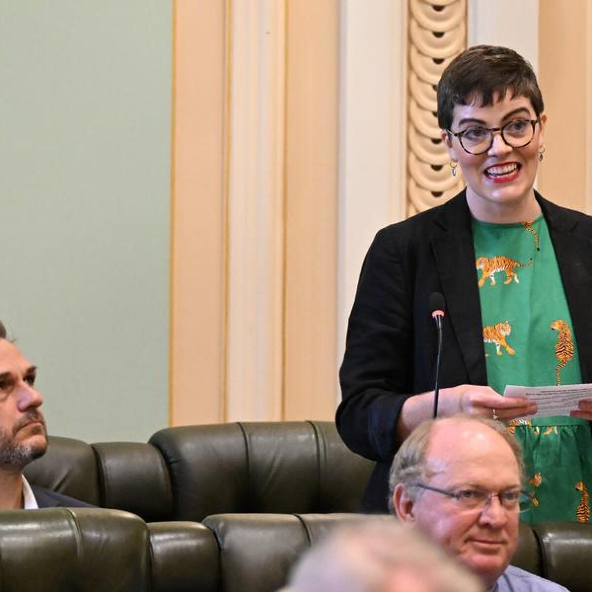 Greens MP Amy  MacMahon