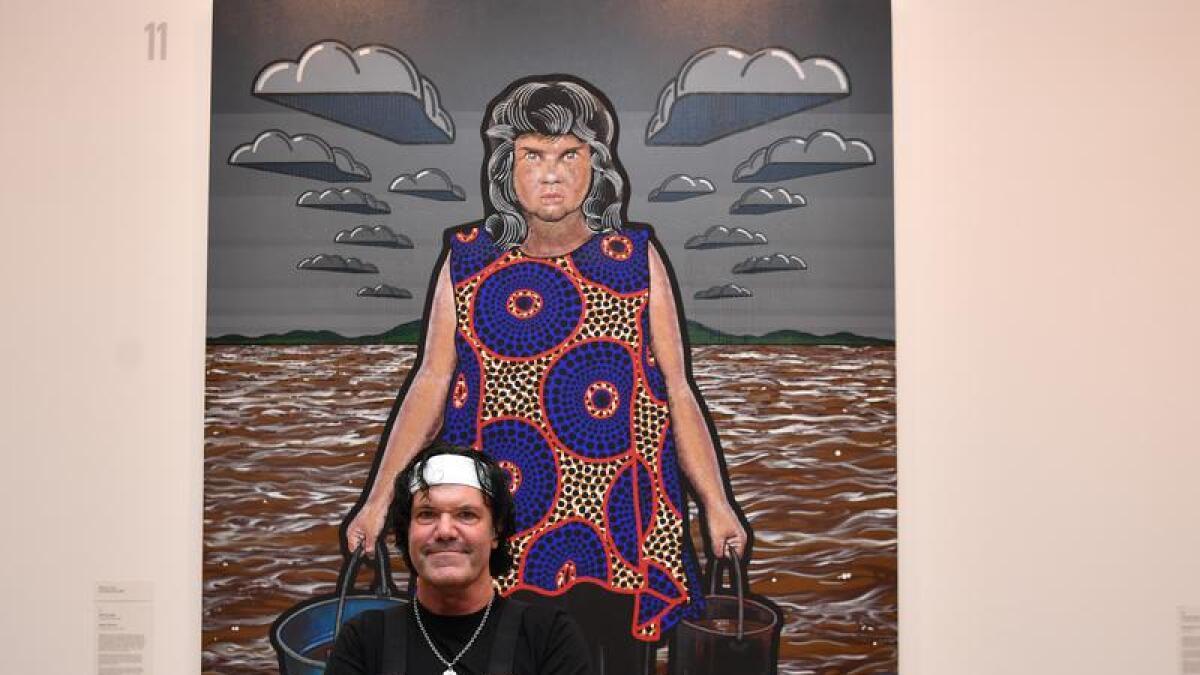 Indigenous artist Blak Douglas has won the 2022 Archibald Prize .