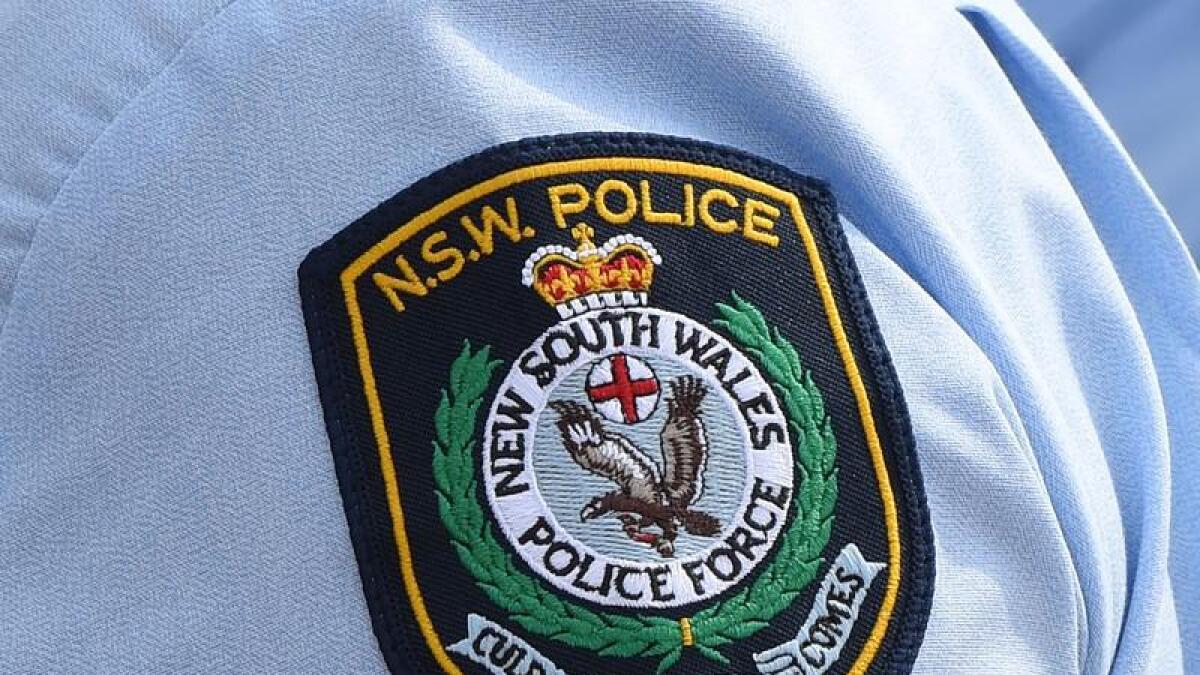 A NSW Police badge