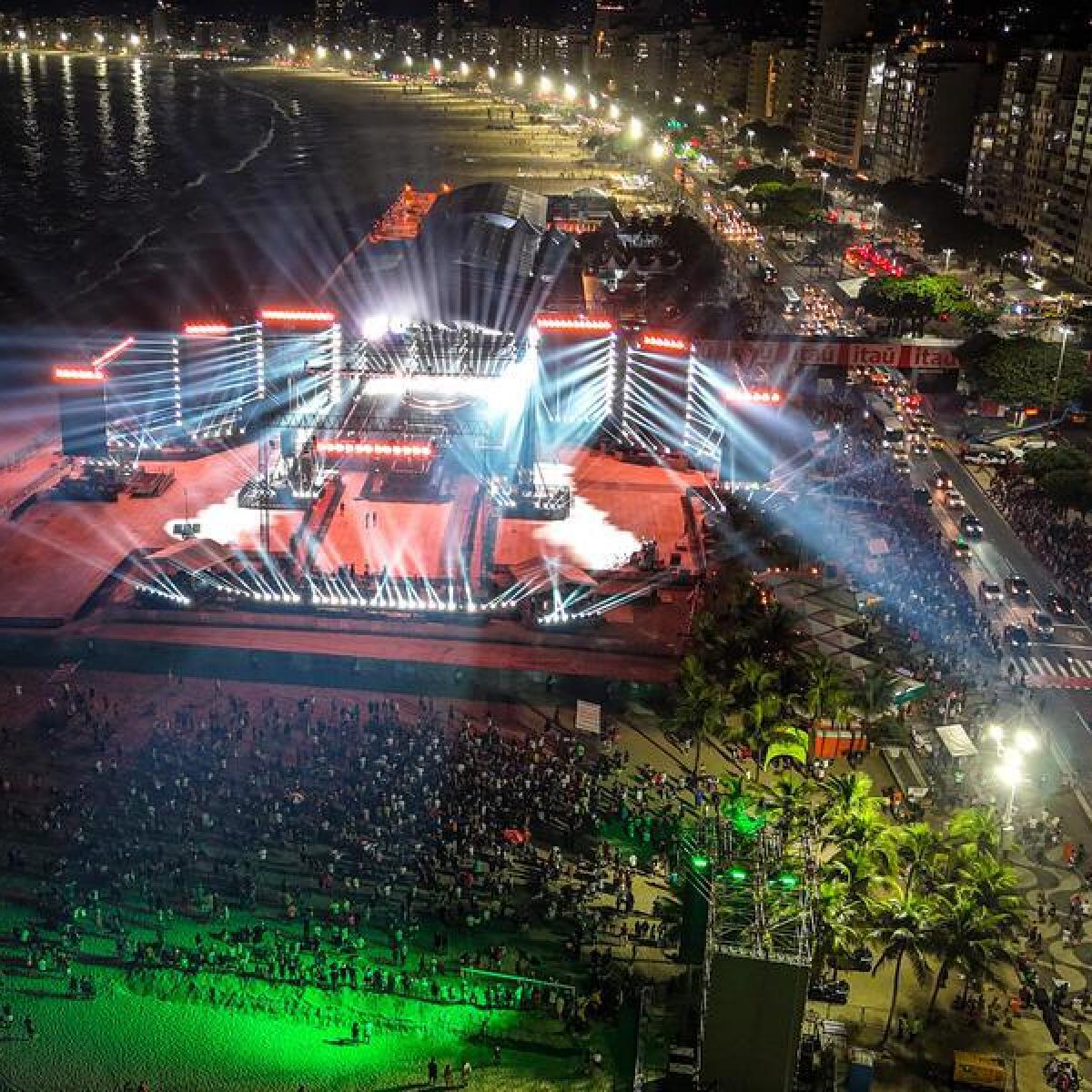 Madonna's concert in Rio de Janeiro