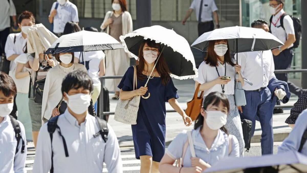 Japan has scrambled to avert a power crunch as temperatures soar.