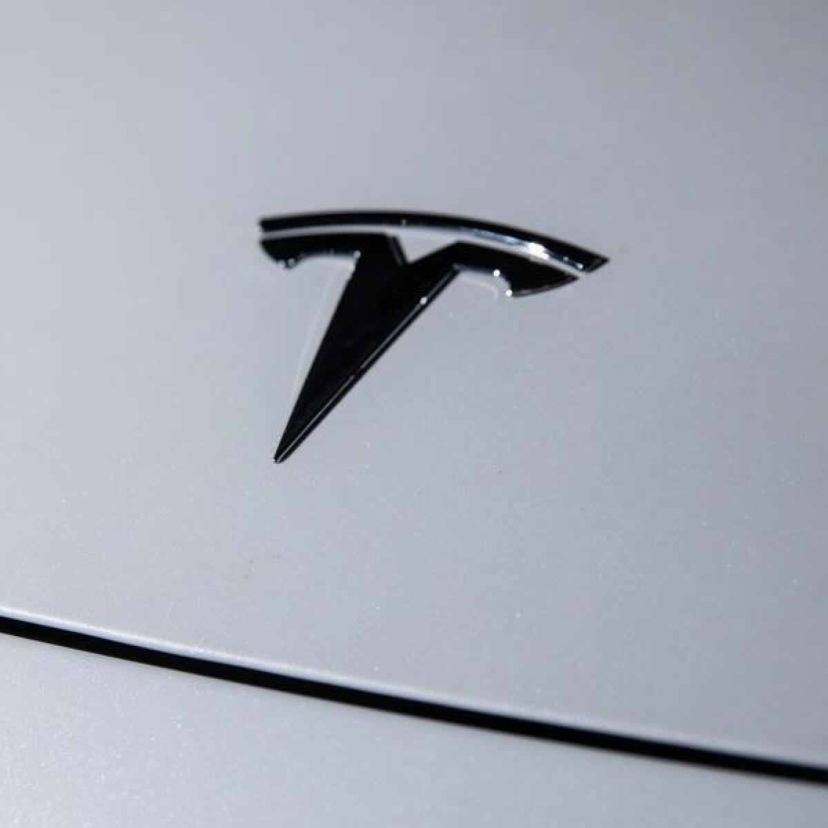 Tesla logo (file image)