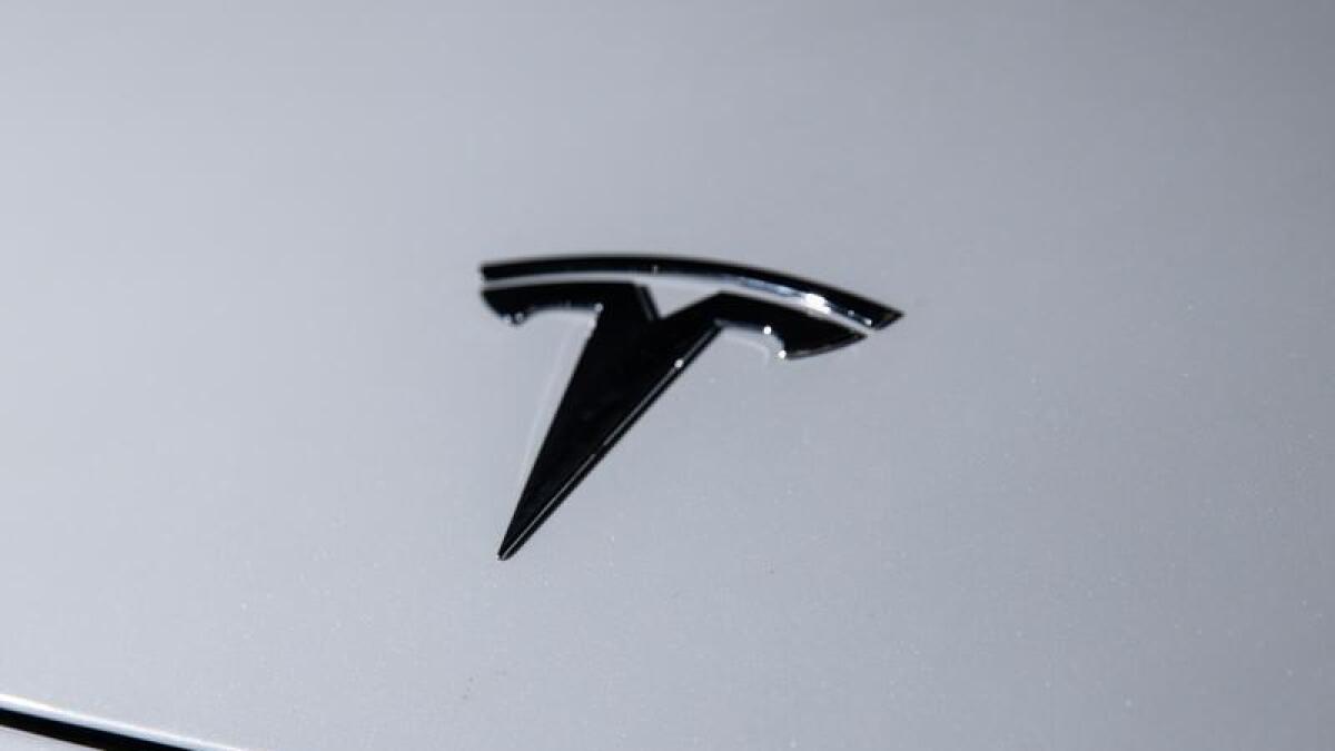 Tesla logo (file image)