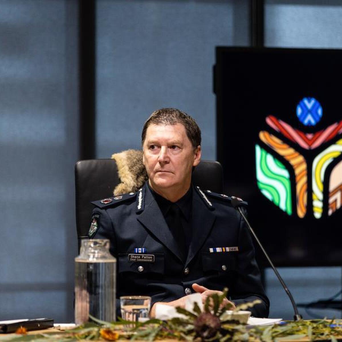 Victoria Police Commissioner Shane Patton.