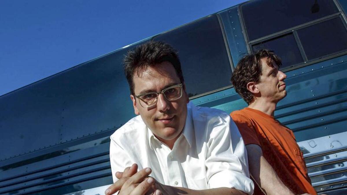 They Might Be Giants stars John Flansburgh (l) and John Linnell.