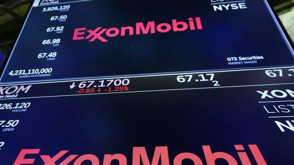The logo for ExxonMobil