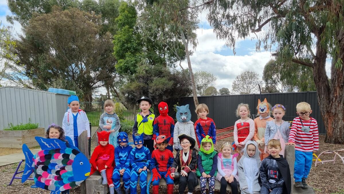Students from Benalla's SmartPlay Early Learning Centre enjoyed dressing up as their favourite characters to mark Book Week 2022.