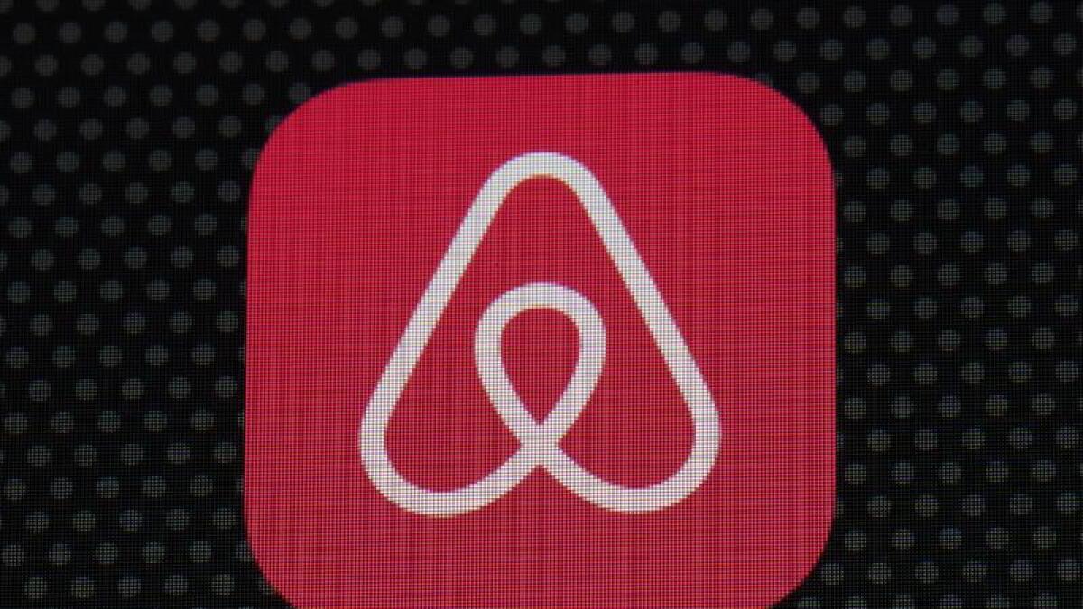 The Airbnb app icon (file image)