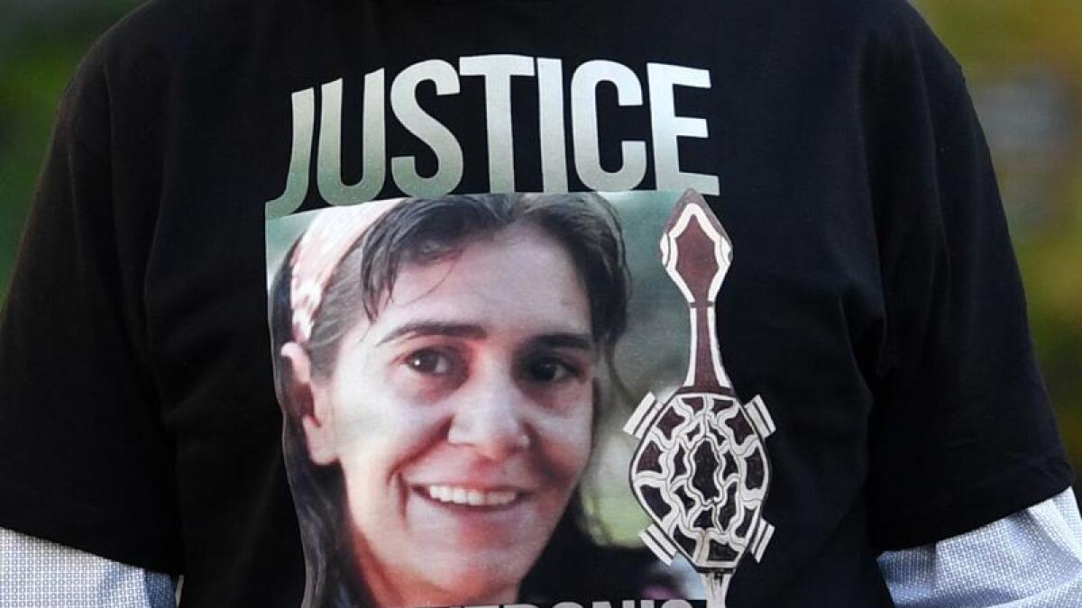 T-shirt with image of Veronica Nelson (file image)