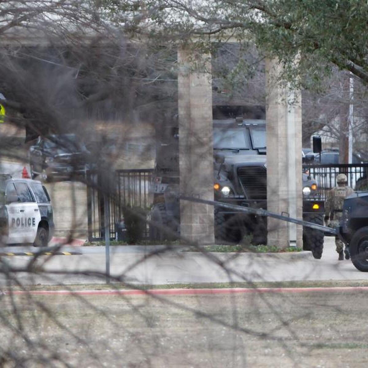 Texas synagogue hostage taker British