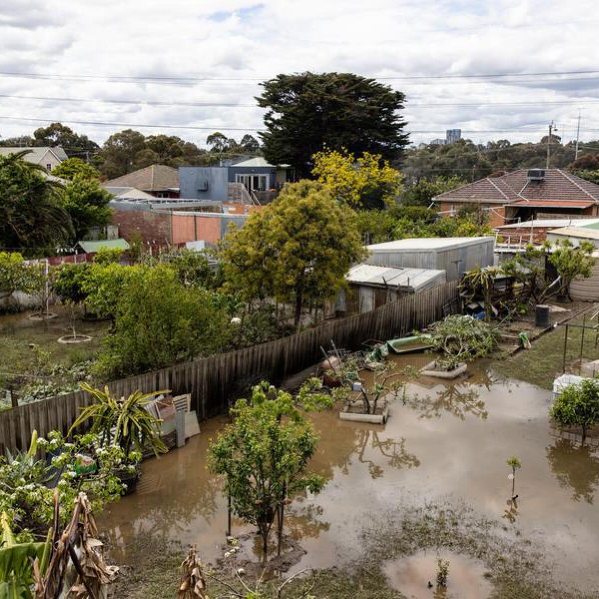 Melbourne floods in 2022