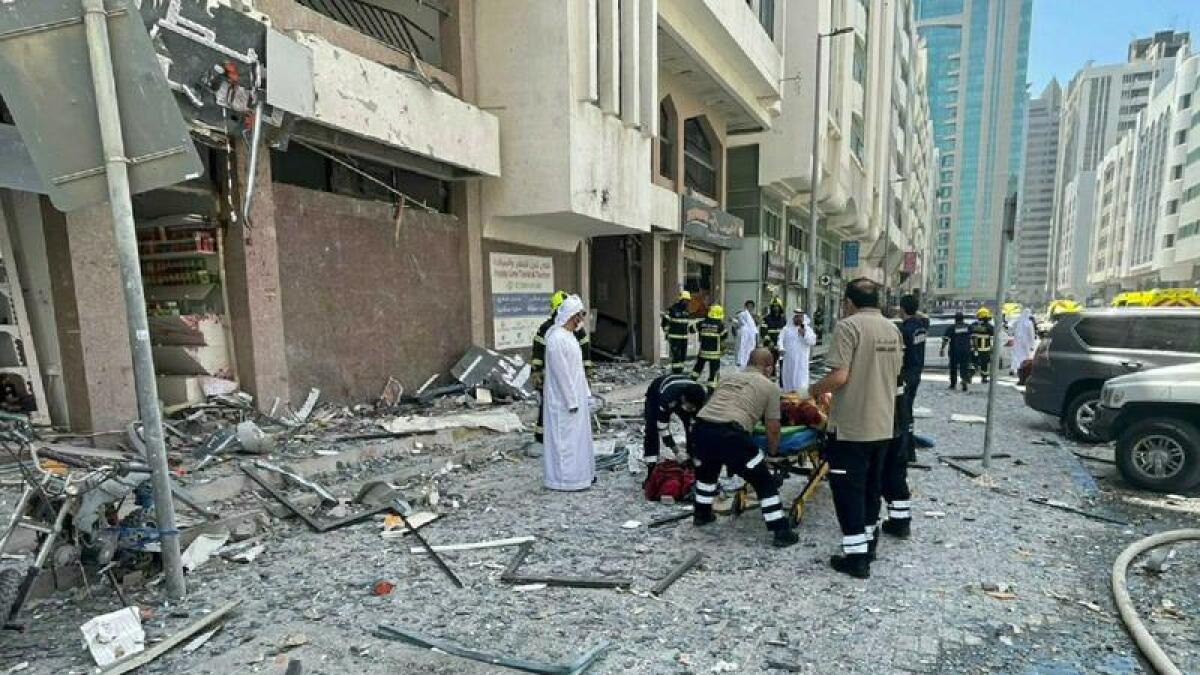 Abu Dhabi explosion aftermath