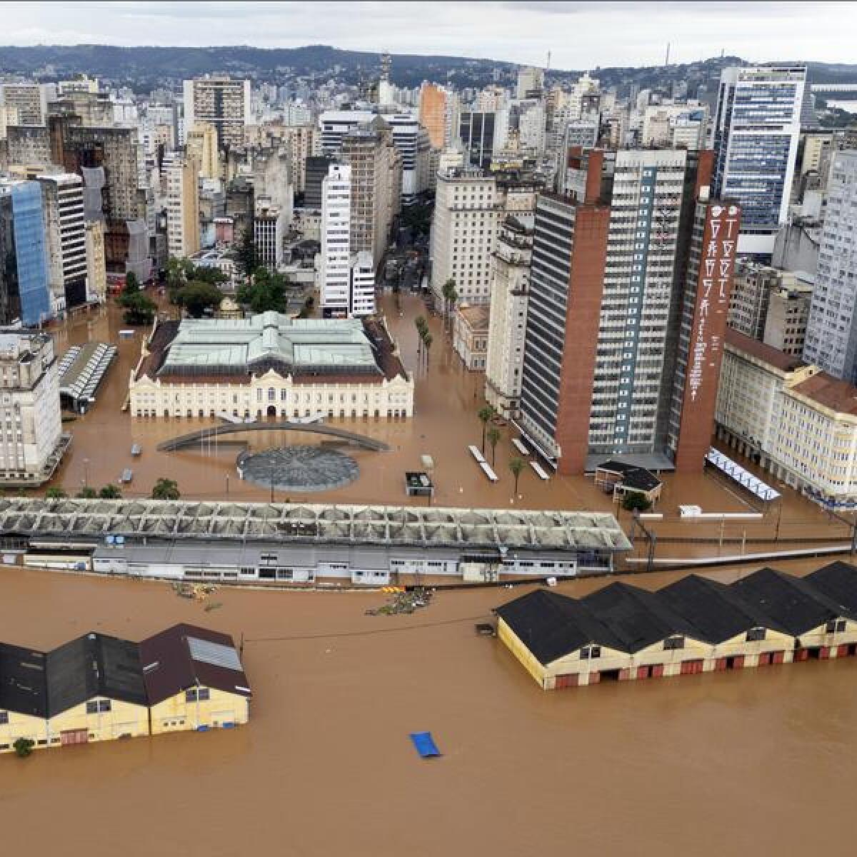 Flooding in Porto Alegre, Brazil