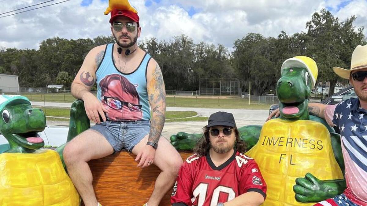 Competitors in the Florida man games