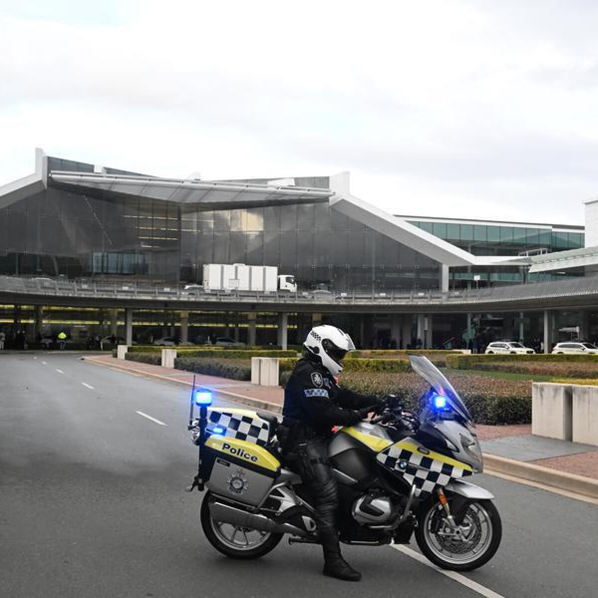 SHOOTING INCIDENT CANBERRA AIRPORT