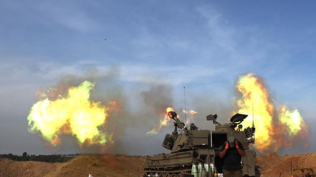 Israeli forces have carried out shelling