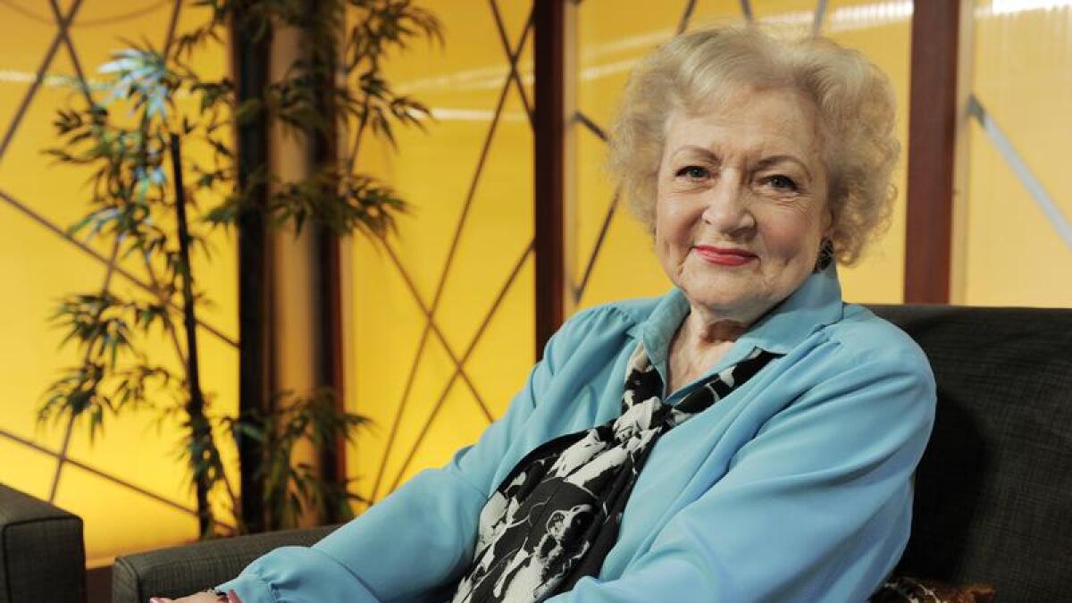 Betty White (file image)