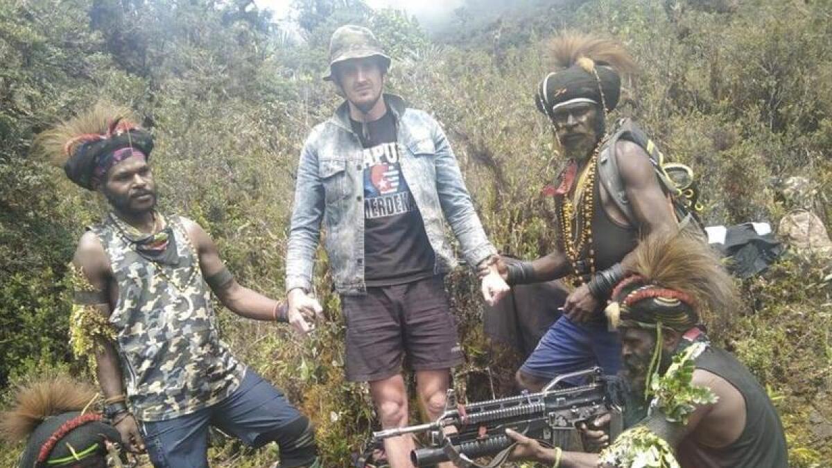Rebels and a hostage in Papua