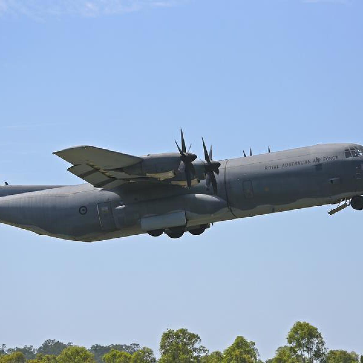 File image of a RAAF C-130 Hercules.
