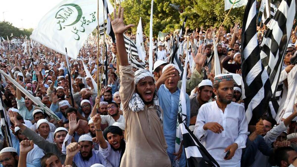 Blasphemy trials in Pakistan spark widespread anger and protests.